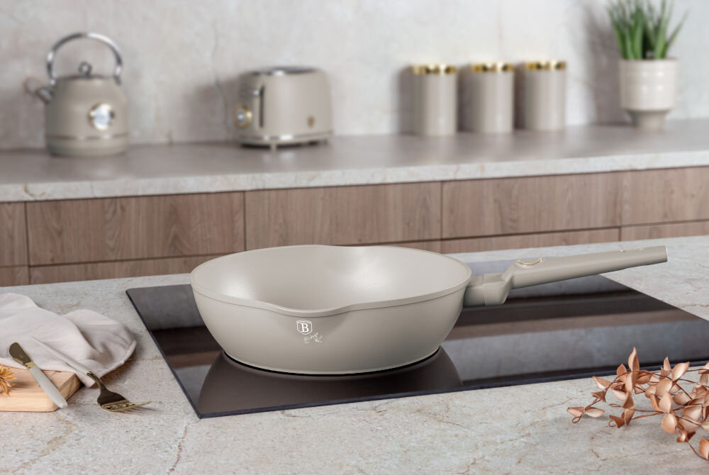 Patelnia BERLINGER HAUS Sahara Collection BH-8061 28 cm średnica pojemność kute aluminium