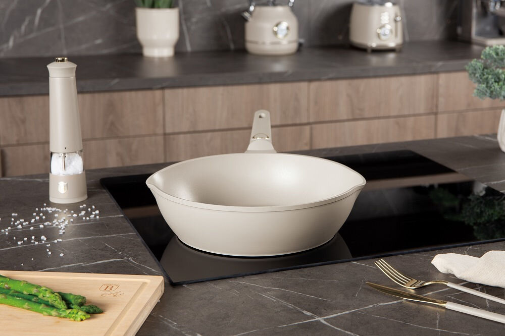 Patelnia BERLINGER HAUS Sahara Collection BH-8061 28 cm podwójny dzióbek