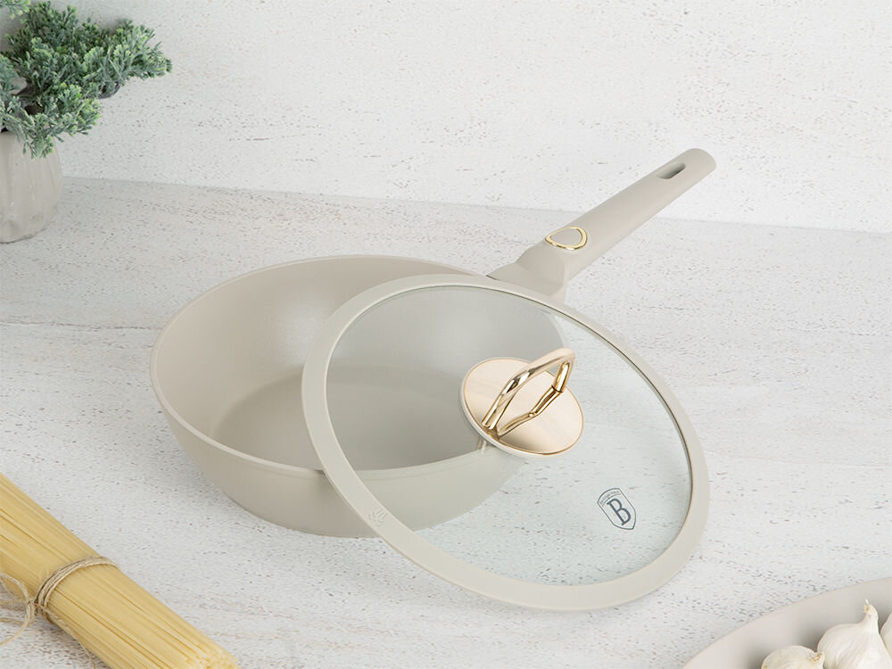 Patelnia BERLINGER HAUS Sahara Collection BH 8062 24 cm cm uchwyt miękki chwyt