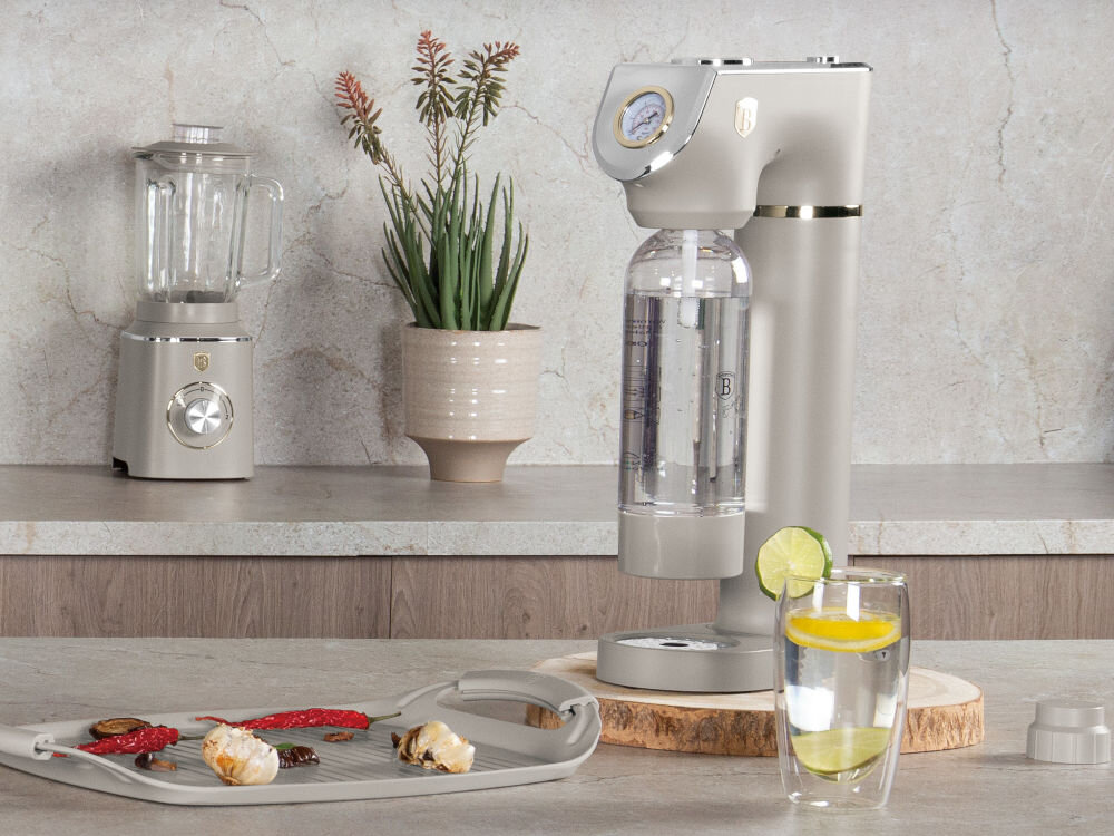 Saturator BERLINGER HAUS Sahara Collection BH-8556 Kremowy stal nierdzewna polipropylen