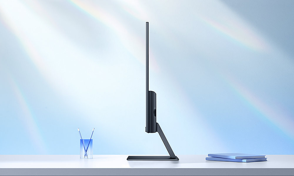 Monitor XIAOMI A24i regulowaną podstawkę łatwe dostosowanie wysokości kąta nachylenia ekranu montaż na ścianie