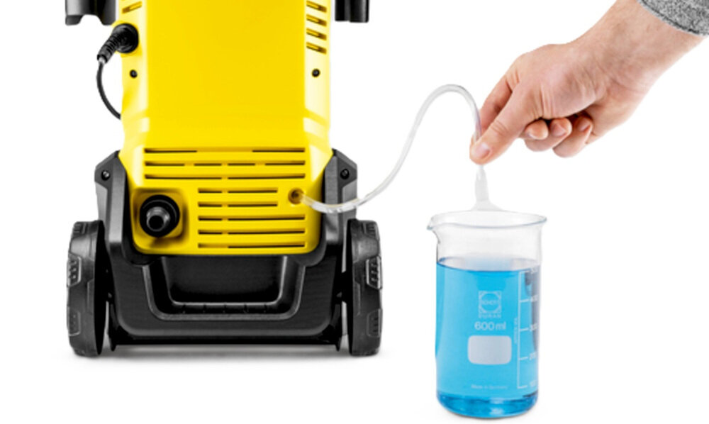 Myjka ciśnieniowa KARCHER K3 Home Modular 1.676-354.0 łatwość użytkowania środek czyszczący pojemność powierzchnie czyszczenie lanca spryskująca Vario Power komfort użytkowania