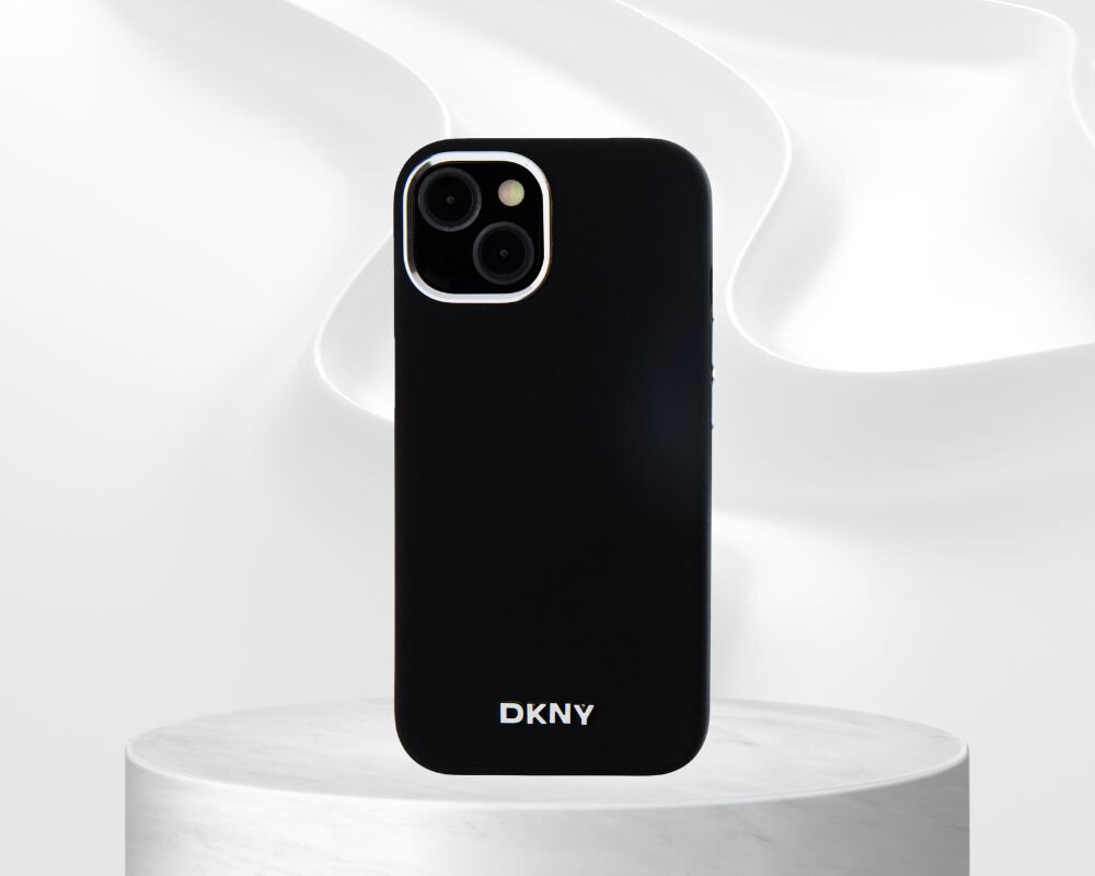 Etui DKNY Liquid Silicone Small Metal Logo