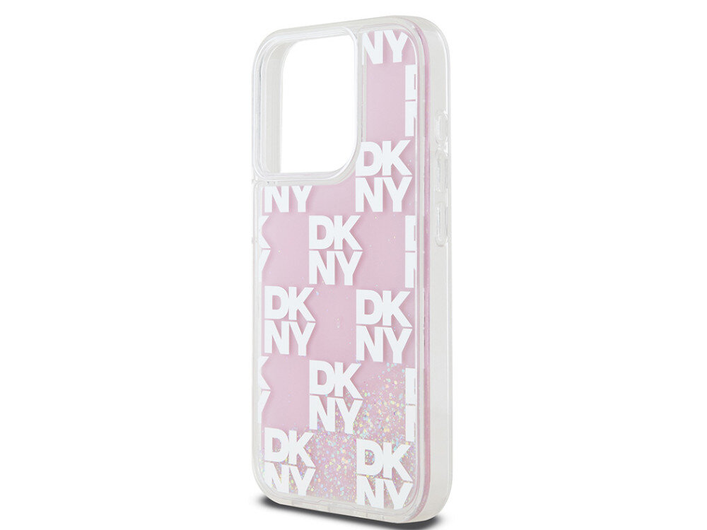 Etui DKNY Liquid Glitter Multilogodopasowane zachowuje pełen dostęp do wszystkich funkcji urządzenia bezpieczeństwo i wygodę użytkowania