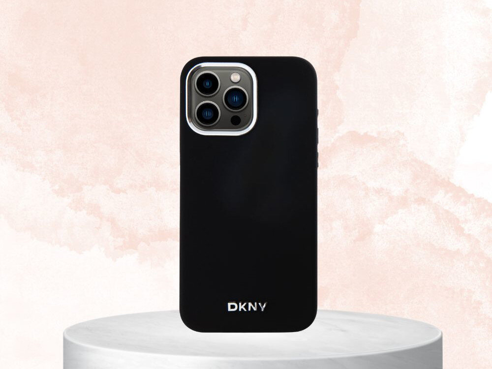 Etui DKNY Liquid Silicone Small Metal Logo 