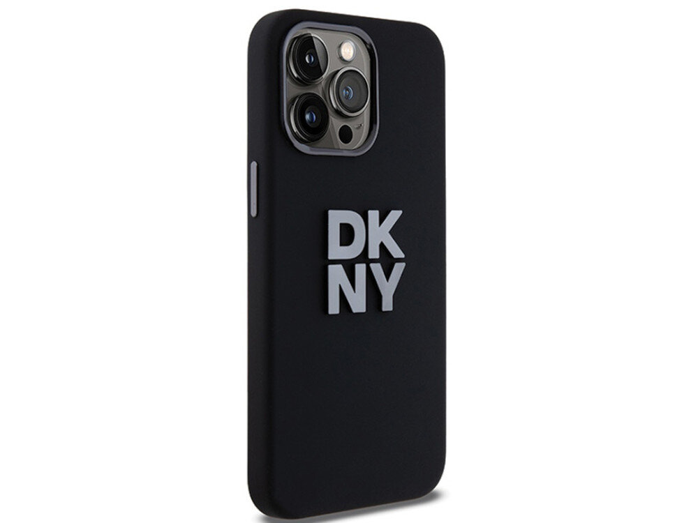 Etui DKNY Liquid Silicone Metal Logo zapewnia odporność na codzienne zużycie