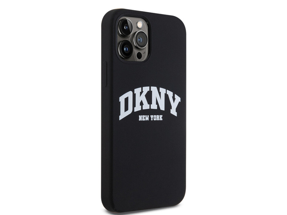 Etui DKNY Liquid Silicone White Printed Logo precyzyjnie dopasowane skutecznie amortyzować ewentualne upadki pełny dostęp do portów i przycisków poliuretanu odporność