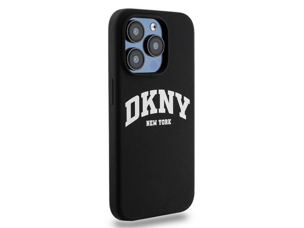 Etui DKNY Liquid Silicone White Printed Logo precyzyjnie dopasowane skutecznie amortyzować ewentualne upadki pełny dostęp do portów i przycisków poliuretanu odporność