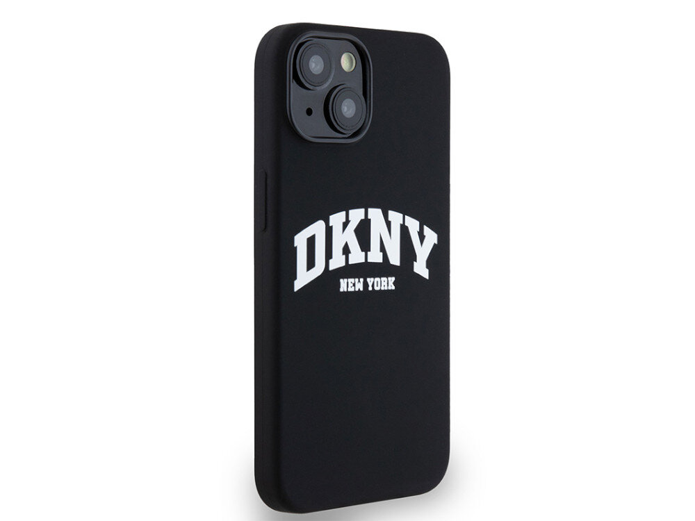 Etui DKNY Liquid Silicone White Printed Logo precyzyjnie dopasowane skutecznie amortyzować ewentualne upadki pełny dostęp do portów i przycisków poliuretanu odporność
