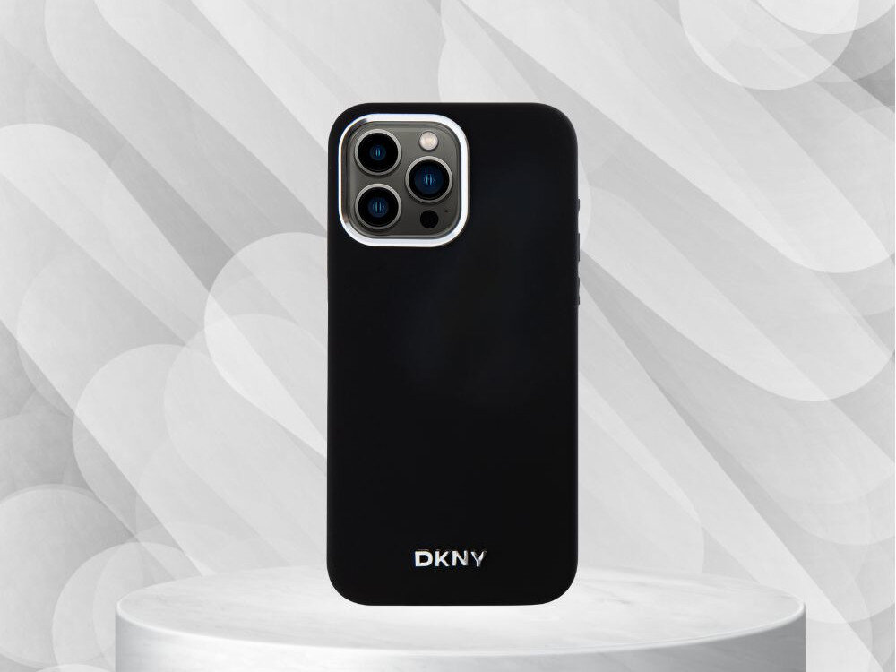 Etui DKNY Liquid Silicone Small Metal Logo