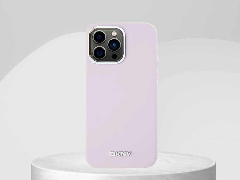 Etui DKNY Liquid Silicone Small Metal Logo 