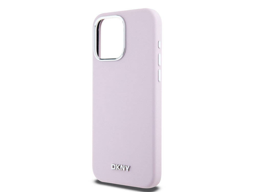 Etui DKNY Liquid Silicone Small Metal Logo elegancję, minimalizm oraz wysoką jakość wykonania