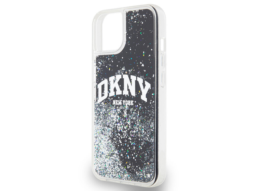 Etui DKNY Liquid Glitter Big Logo styl i bezpieczeństwo ochrona