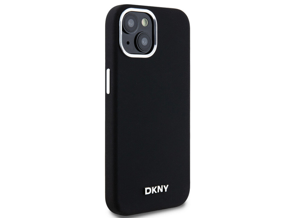 Etui DKNY Liquid Silicone Small Metal Logo precyzyjnie dopasowane skutecznie amortyzować ewentualne upadki pełny dostęp do portów i przycisków poliuretanu odporność