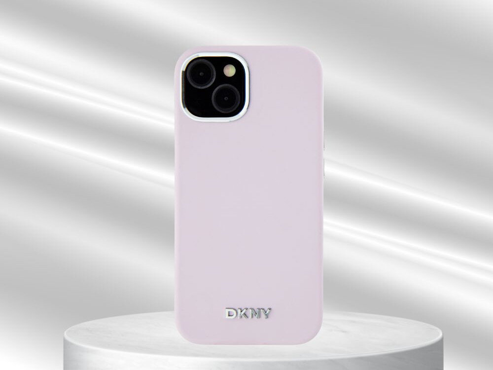 Etui DKNY Liquid Silicone Small Metal Logo