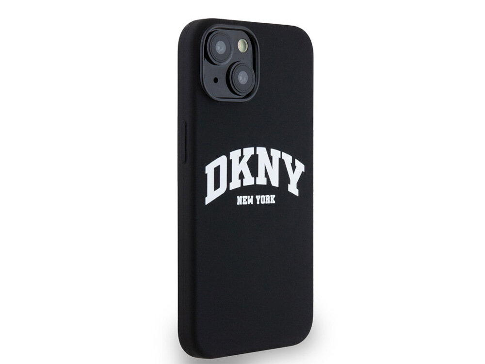 Etui DKNY Liquid Silicone White Printed Logo precyzyjnie dopasowane skutecznie amortyzować ewentualne upadki pełny dostęp do portów i przycisków poliuretanu odporność