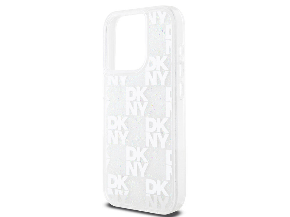 Etui DKNY Liquid Glitter Multilogodopasowane zachowuje pełen dostęp do wszystkich funkcji urządzenia bezpieczeństwo i wygodę użytkowania