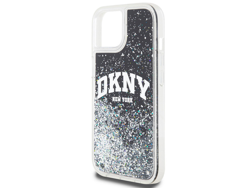 Etui DKNY Liquid Glitter Big Logo styl i bezpieczeństwo ochrona