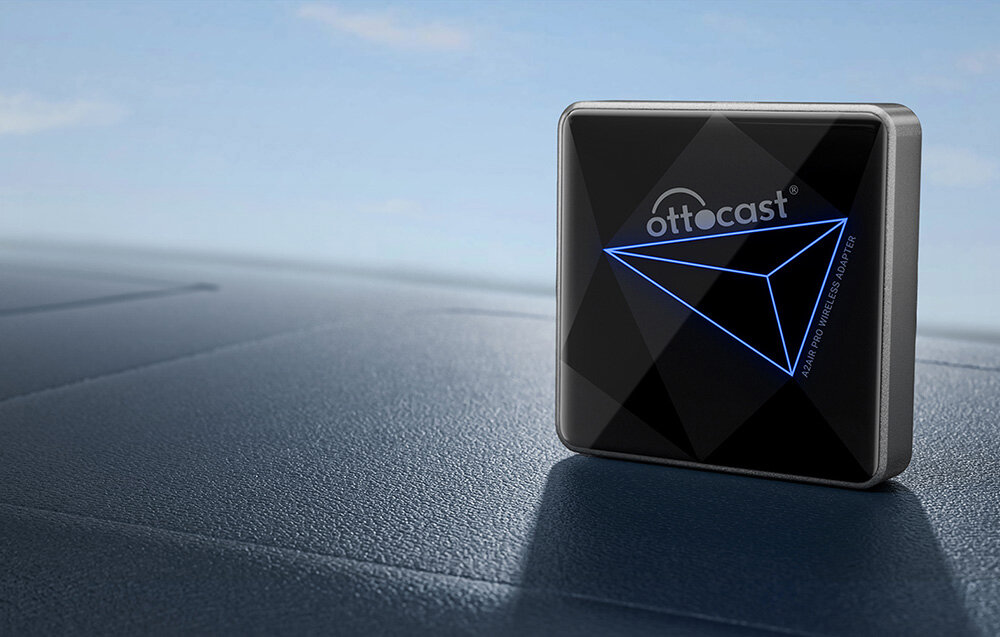 Adapter OTTOCAST CP82 A2-AIR Pro Bezprzewodowy CarPlay Czarny