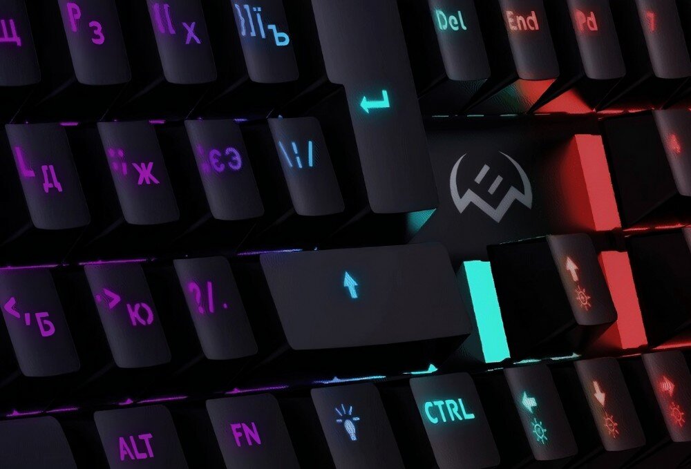 Klawiatura SVEN KB-G9300 podświetlenie efekty