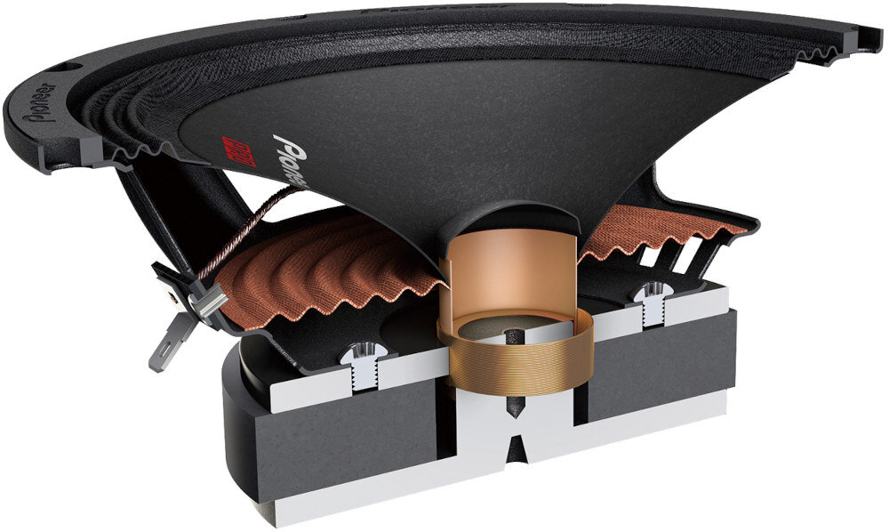 Głośniki samochodowe PIONEER TS-M1610PRO - Łatwy montaż