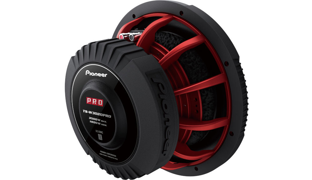 Głośnik samochodowy PIONEER TS-W3020 PRO - Moc i precyzja dźwięku