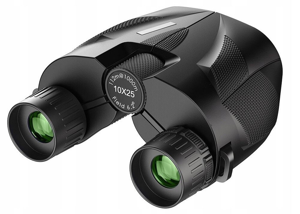 Lornetka APEXEL APL-10X25N Antypoślizgowa powłoka z silikonu Gumowe muszle oczne Niewielka waga 224 g 