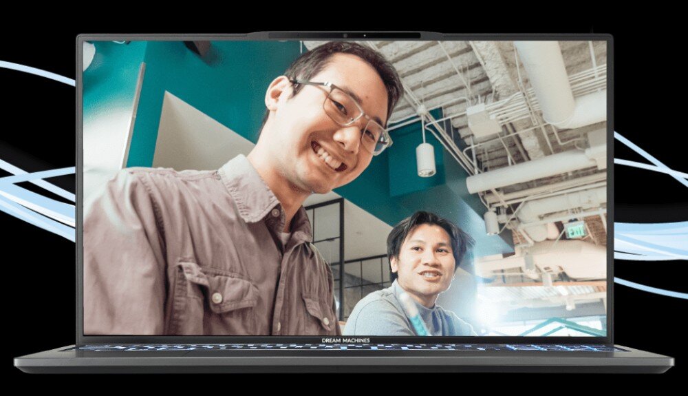 Laptop DREAMMACHINES V560TU-16PL26 16 165Hz Ultra 7-155H 32GB RAM 1TB SSD kamera mikrofon głośniki audio