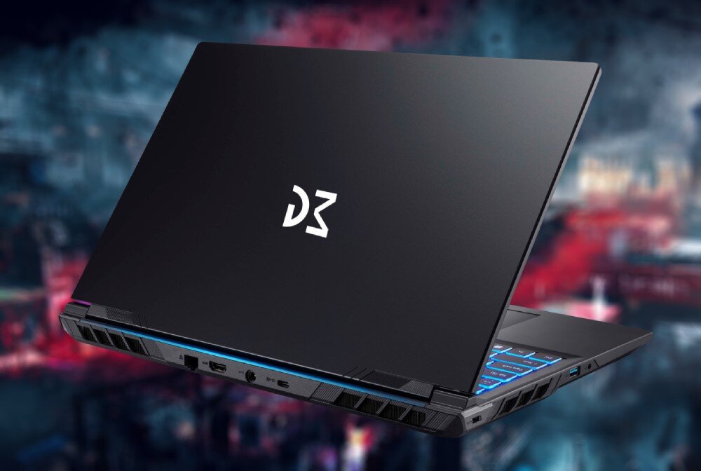 Laptop DREAMMACHINES RG4050-15PL38 15.6 144Hz i7-14700HX 32GB RAM 1TB SSD GeForce RTX4050 głośniki dźwięk mikrofon kamera bateria