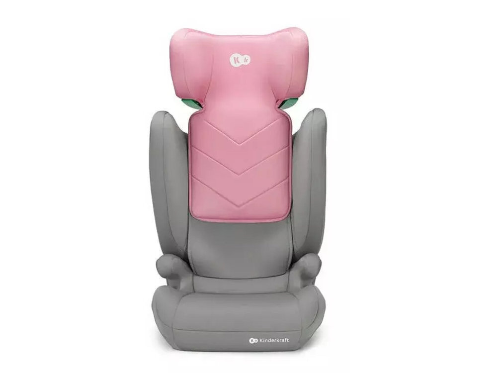 Fotelik samochodowy KINDERKRAFT I-Spark i-Size 2w1 9-36 kg Zielony wysoki standard bezpieczenstwa SIDE PROTECT SYSTEM wzmocnione oslony boczne ochrona ramion i kregoslupa pochlania energie podczas uderzenia