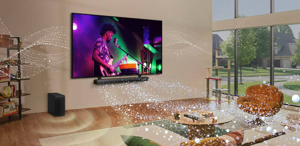 Телевізор LG 55QNED87T6B - WOW Orchestra