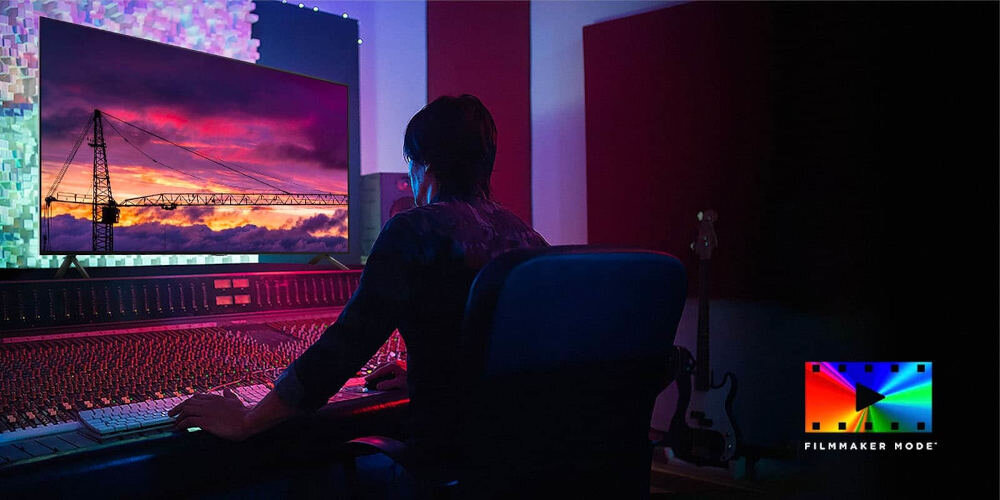 Телевізор LG 65QNED87T6B - режим FILMMAKER
