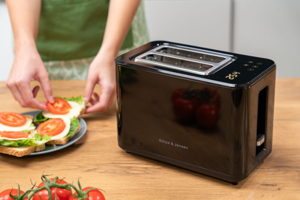 Toster GÖTZE & JENSEN TO900K antypoślizgowe nóżki zabezpieczenie przed przegrzaniem