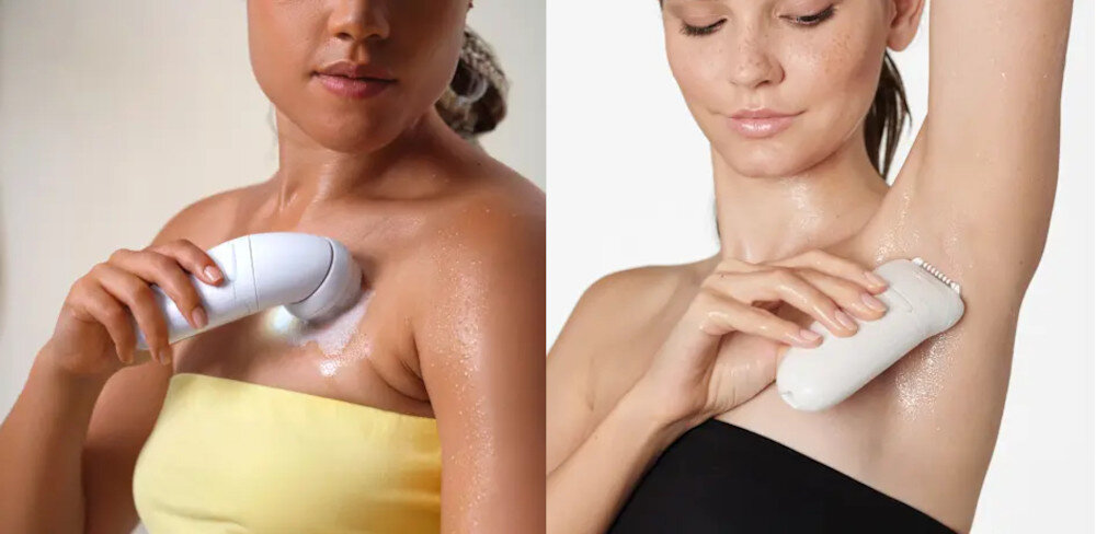 Depilator BRAUN Silk-epil 5 SE5-060 Bikini Nogi Twarz Wszechstronne zastosowanie nasadka peeling pielęgnacja ciało twarz