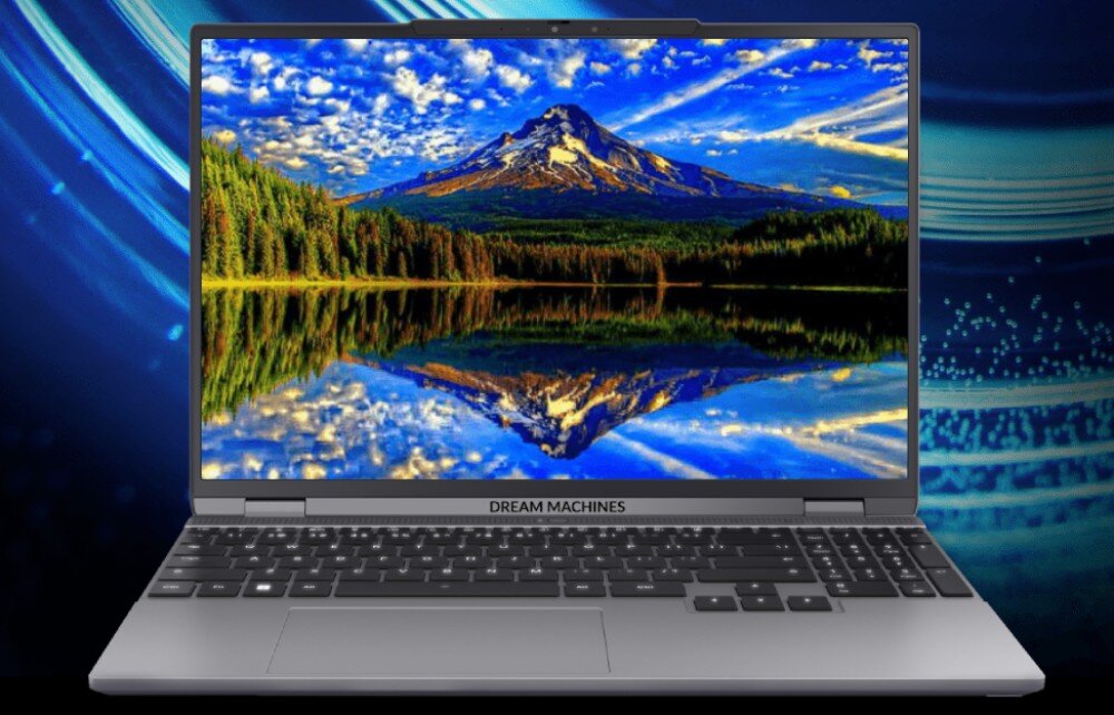 Laptop DREAMMACHINES GX5MRXG-15PL20 15.3 Ultra 5-125H 16GB RAM 1TB SSD ekran przekątna rozdzielczość kolory matowa powierzchnia