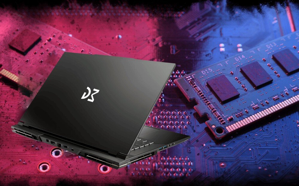 Laptop DREAMMACHINES RX4080-17PL36 17.3 240Hz i9-14900HX 32GB RAM 1TB SSD GeForce RTX4080 pamięć dysk pojemność szybkość