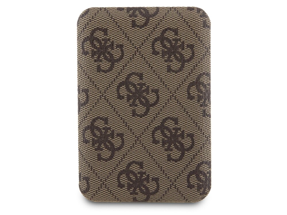 Powerbank GUESS 4G Leather Metal Logo ładowanie abs logo guess przegrzanie ochrona - powerbank na bialym tle