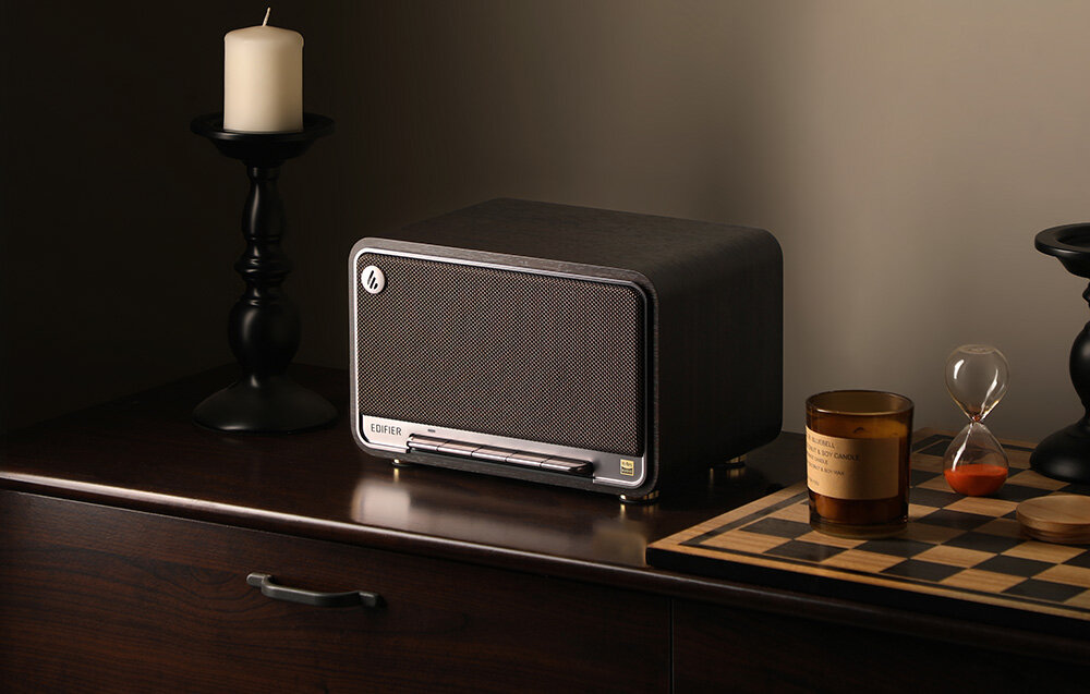 Głośnik mobilny EDIFIER D32 aplikacja glosnik moc bluetooth airplay