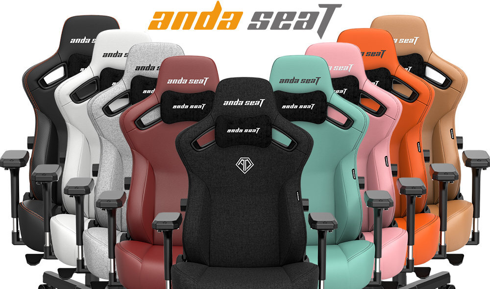 ANDA SEAT Kaiser 3 wszystkie warianty kolorystyczne fotela