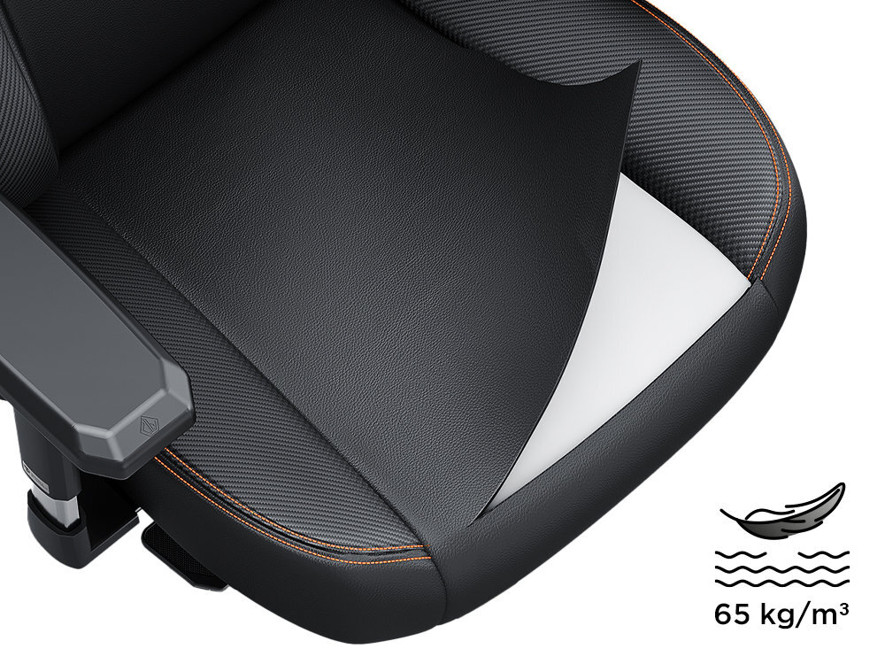 ANDA SEAT Kaiser 3 pianki Memory Foam gęstości 65 kg/m³ nie odkształca się z czasem