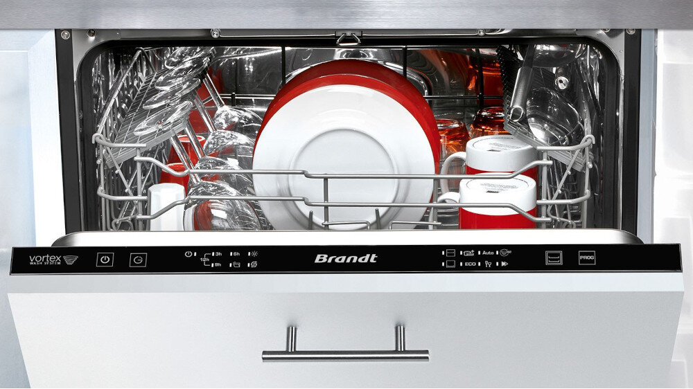 Zmywarka BRANDT BDJ424VLB pomocnik kuchenny zabudowa 60 cm pompa indukcyjna