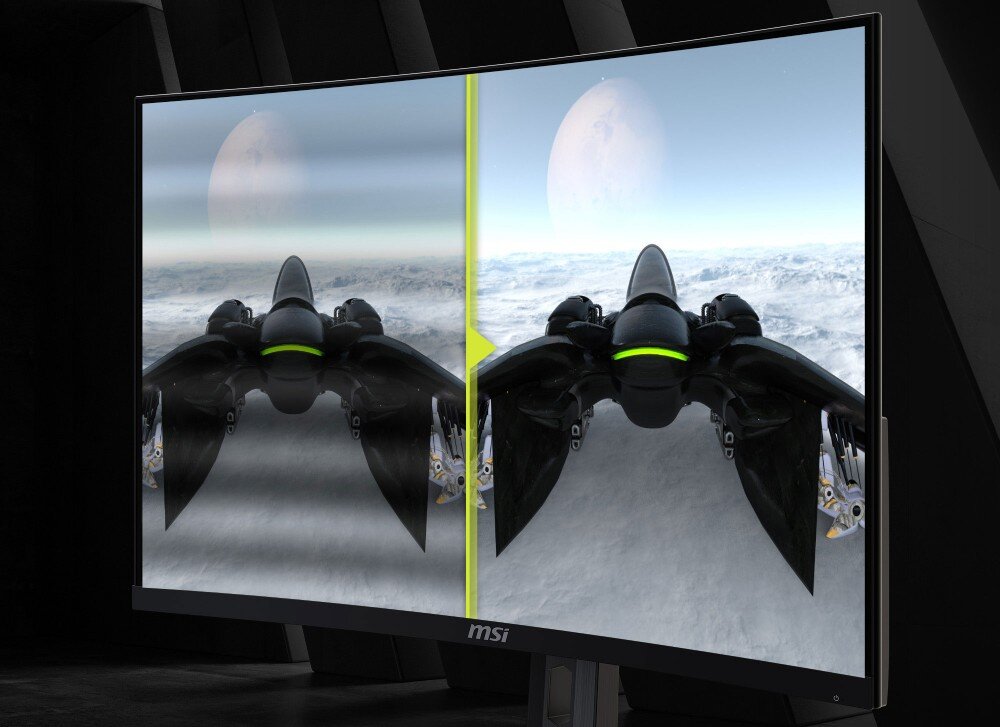 Monitor MSI MAG 321CUP 31.5 3840x2160px 160Hz 1 ms [MPRT] Curved ochrona wzroku niebieskie światło migotanie