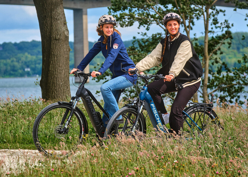 Rower elektryczny FISCHER Viator 8.0i M22 28 cali męski Grafitowy rama aluminiowa 22-calowa solidna lekka latwe prowadzenie wybor rozmiaru ramy Twoj wzrost mierzony w zrelaksowanej pozycji typ roweru