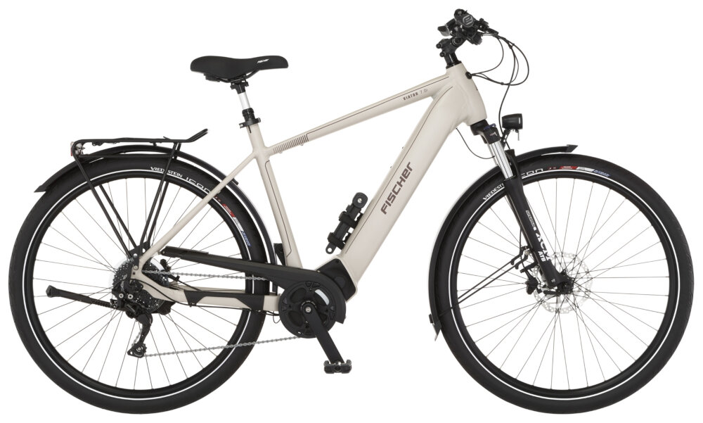 Rower elektryczny Viator 7.0i D18 28 cali damski Szary rama aluminiowa 18-calowa solidna ergonomiczny ksztalt wybor rozmiaru ramy Twoj wzrost mierzony w zrelaksowanej pozycji typ roweru