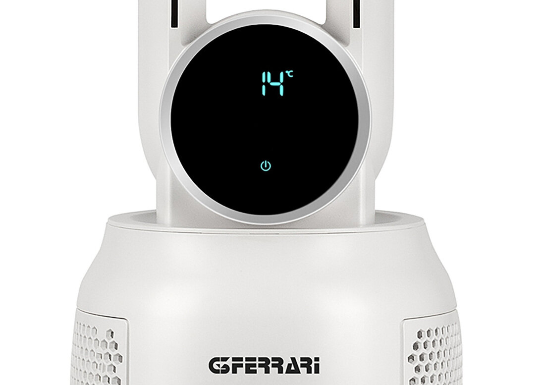 Wentylator G3FERRARI G50052 Pełna kontrola Dwanaście regulowanych prędkości  dopasowanie nawiew intensywność potrzeby Od delikatnej cyrkulacji po intensywny strumień cicha praca poziom hałasu