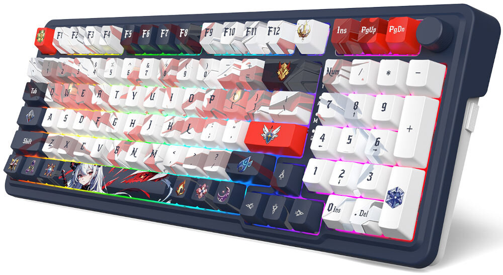 Klawiatura REDRAGON K686AK-RGB-PRO EISA kompatybilna z systemami operacyjnymi
Windows MacOS Linux, produkt na białym tle