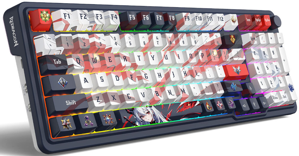 Klawiatura REDRAGON K686AK-RGB-PRO EISA
efektowne podświetlenie RGB oferujące różnorodne efekty świetlne, możliwość regulacji intensywności podświetlenia, podświetlenie ułatwiające pracę w warunkach słabego podświetlenia
produkt na białym tle
