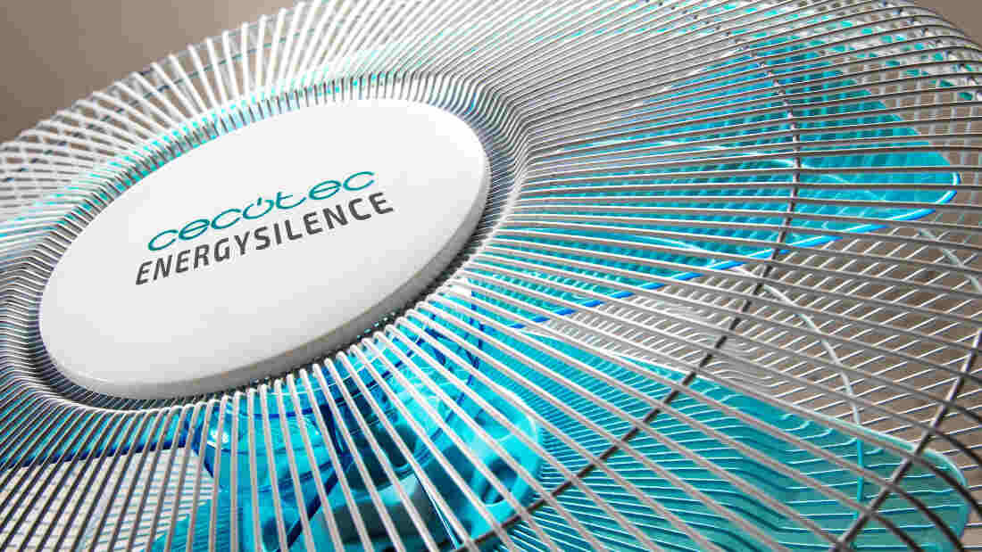 Wentylator CECOTEC EnergySilence 500 Wydajna cyrkulacja powietrz 5 łopatek precyzja wsparcie cyrkulacja komfort