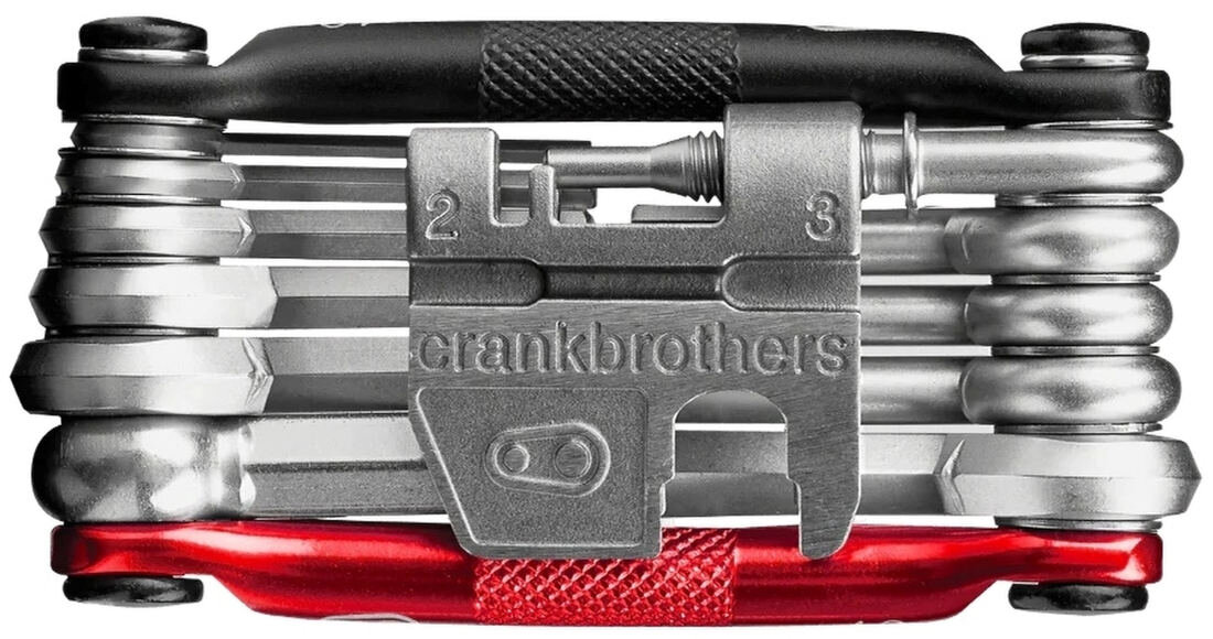 Klucz rowerowy CRANKBROTHERS M17 Czarno-czerwony