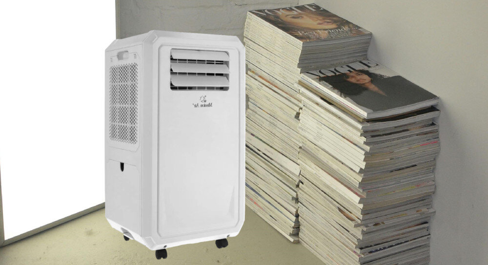 Klimatyzator MISSION AIR Mist Wi-Fi czynnik R290 ochrona środowiska chłodzenie Tryb wentylacji pomieszczenia osuszanie grzanie funkcje 65 db głośność bez zakłóceń